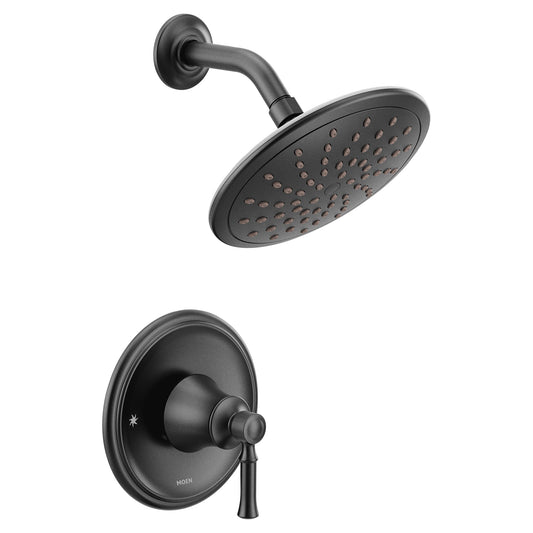 Moen T2282BL| black Dartmoor Posi-Temp shower faucet / 6345