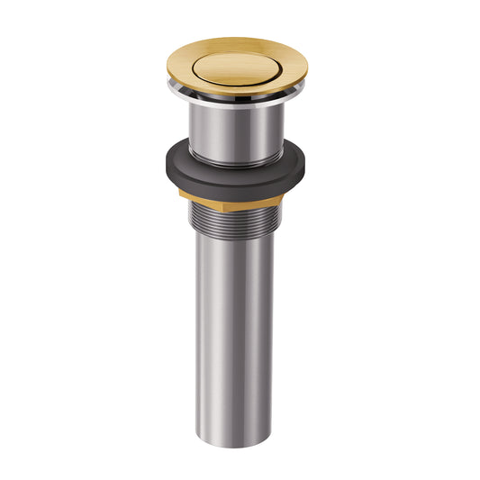 Moen Brushed Gold metal drain assembly