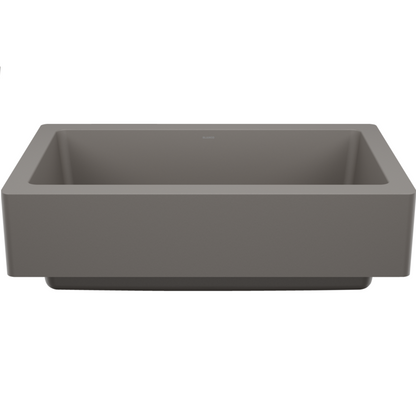 Blanco VINTERA 30 Volcano Gray Silgranit super single farmhouse kitchen sink