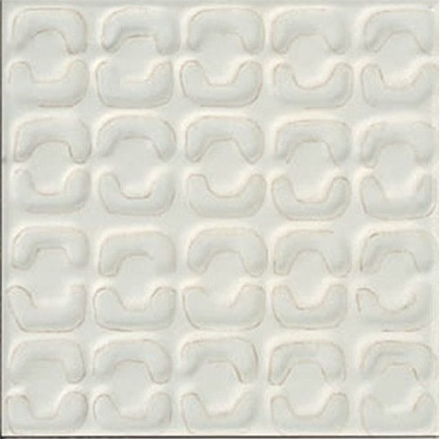 MEMORIA Bianco 6 x 6 matte porcelain wall tile