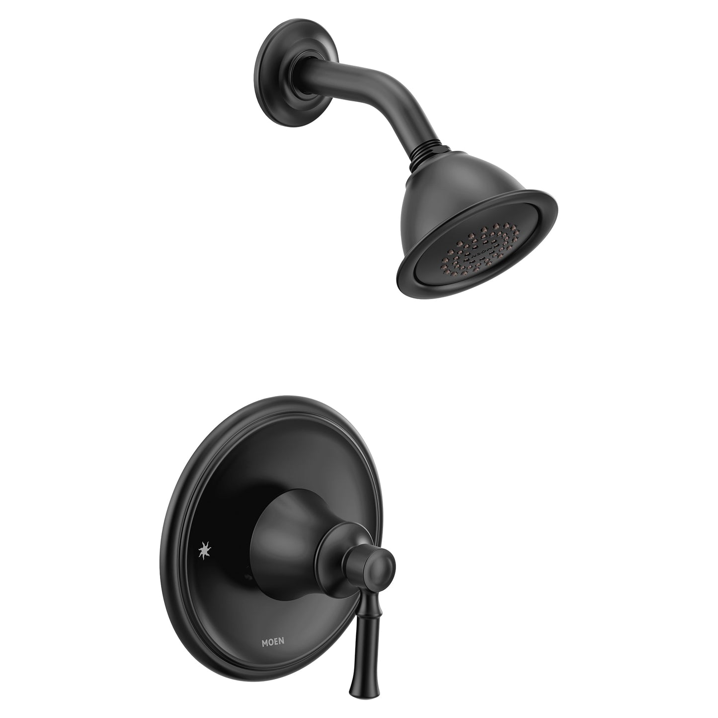 Moen DARTMOOR® Matte Black Posi-Temp shower faucet