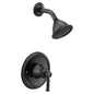 Moen DARTMOOR® Matte Black Posi-Temp shower faucet