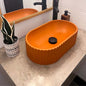 GENI concrete round vessel sink