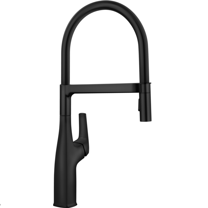 Blanco RIVANA Black semi pro kitchen faucet