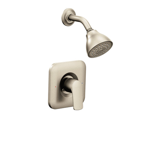 Moen T2812BN | brushed nickel RIZON shower faucet - Posi-Temp