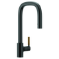 Moen TENON™ Matte Black smart kitchen faucet with motion control