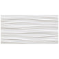 3D WALL DESIGN Ribbon White 16 x 32 matte wall tile