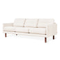 Gus* Modern MILLER Merino Cream sofa