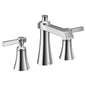 Moen FLARA Chrome widespread vanity faucet