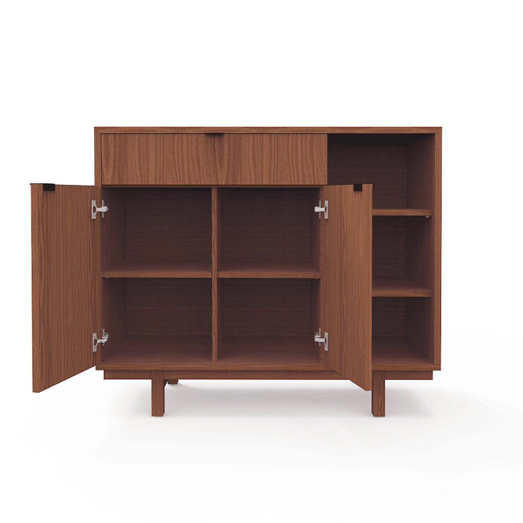 Gus* Modern BELMONT Natural Walnut cabinet