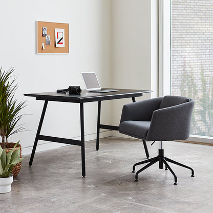 Gus* Modern RADIUS stockholm graphite task chair