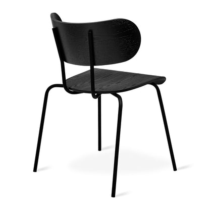 Gus* Modern BANTAM Black Ash dining chair