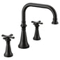 Moen COLINET™ Matte Black deck mount tub filler - X-handle