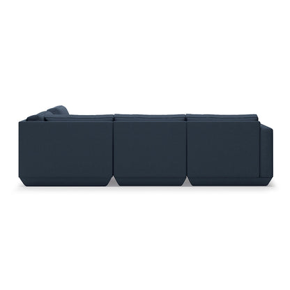 Gus* Modern PODIUM 5PC Seating Group A | Right - Hanson Navy