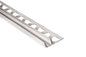 Schluter SG100ACB12 | bright chrome DECO-SG 3/8" x 1/2" shadow gap aluminum tile trim