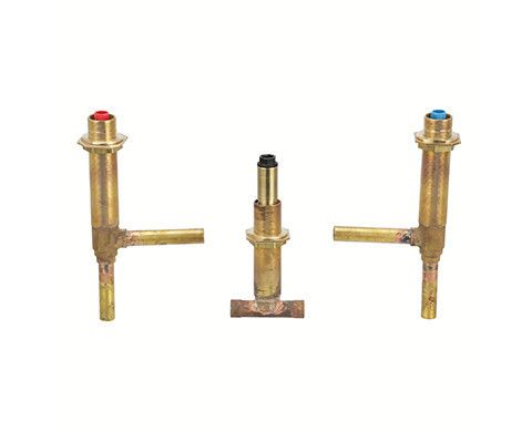 MOEN® two-handle deck mount adjustable centreset tub filler valve