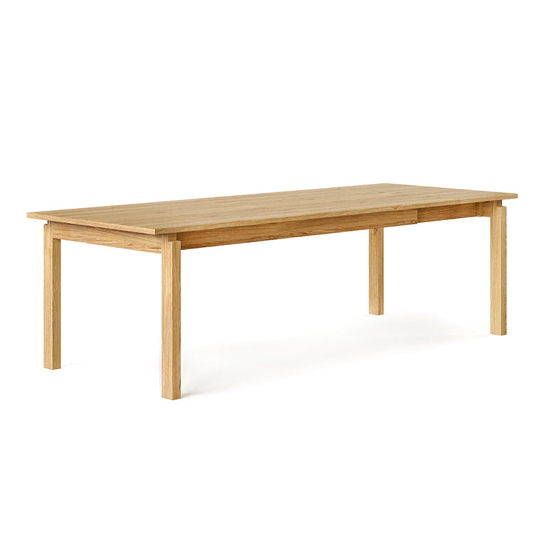 Gus* Modern ANNEX White Oak extendable dining table