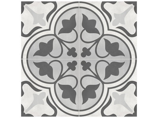 FORM Ice "Clover" 8 x 8 matte porcelain floor / wall tile