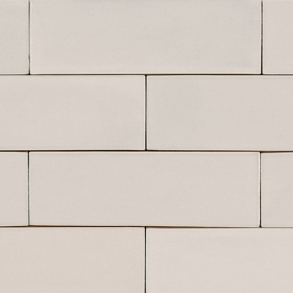 TBRICK/TINT Sepia 2 x 6.5 zellige style glossy ceramic wall tile