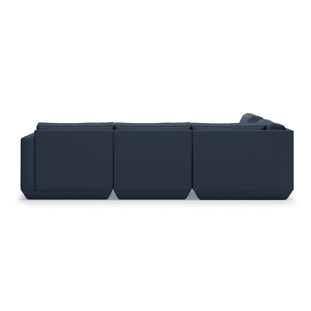 Gus* Modern PODIUM 5PC Seating Group A | Left - Hanson Navy