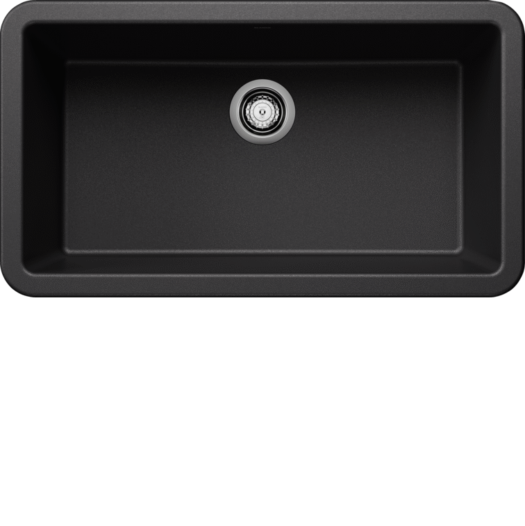 Blanco IKON 33 Anthracite Silgranit super single farmhouse kitchen sink