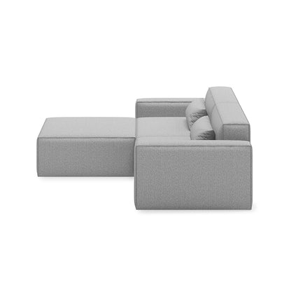 Gus* Modern MIX MODULAR Parliament Stone 3pc sectional