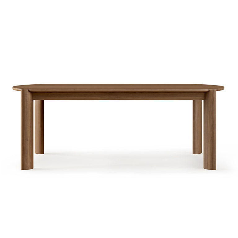 Gus* Modern BANCROFT Classic Walnut dining table