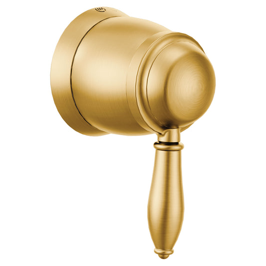 Moen WEYMOUTH® Brushed Gold ExactTemp® volume control valve trim