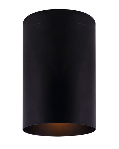 Canarm AGNA Matte Black flush mount light