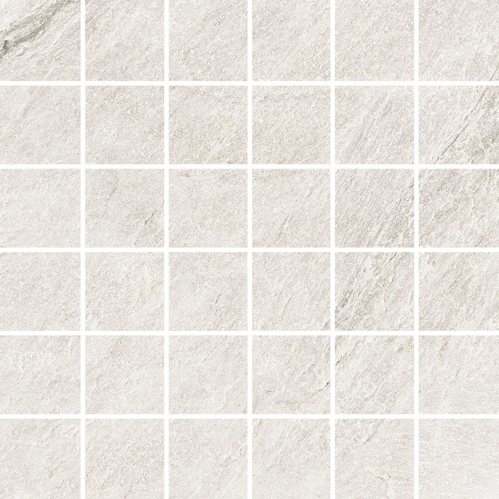 VIBES White Stone mosaic porcelain wall / floor tile