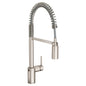 Moen ALIGN® Stainless hands-free pre-rinse spring kitchen faucet