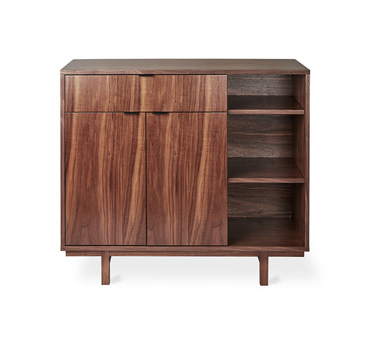 Gus* Modern BELMONT Natural Walnut cabinet