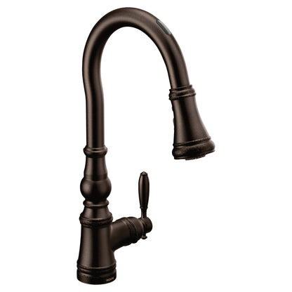 Moen WEYMOUTH Oil Rubbed Bronze smart kitchen faucet