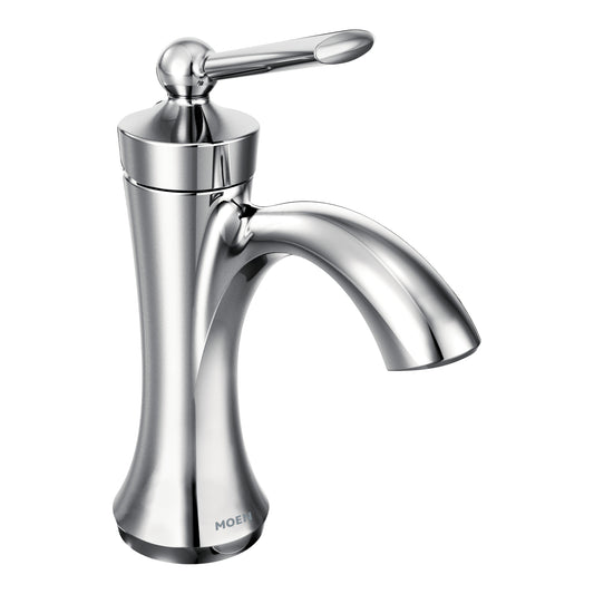 Moen WYNFORD® Chrome single handle vanity faucet