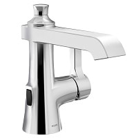 Moen FLARA™  Chrome hands-free vanity faucet