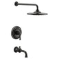 Moen COLINET™ Matte Black M-CORE™ 3-Series tub & shower faucet