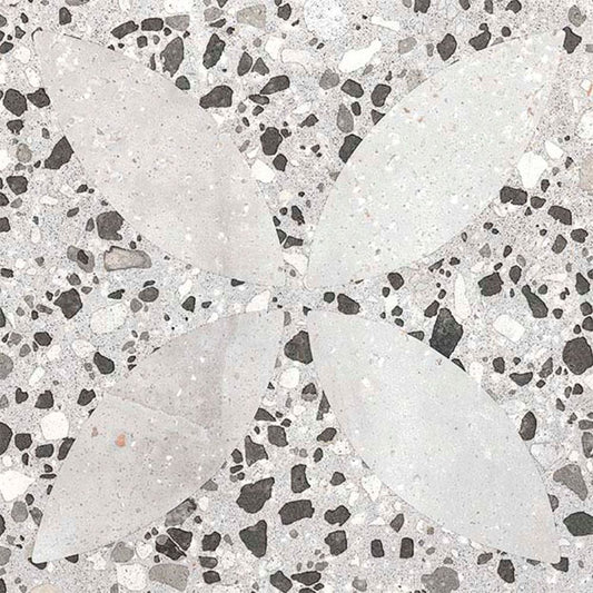 RECYCLE Decors "Daisy" 8 x 8 terrazzo style porcelain wall / floor tile