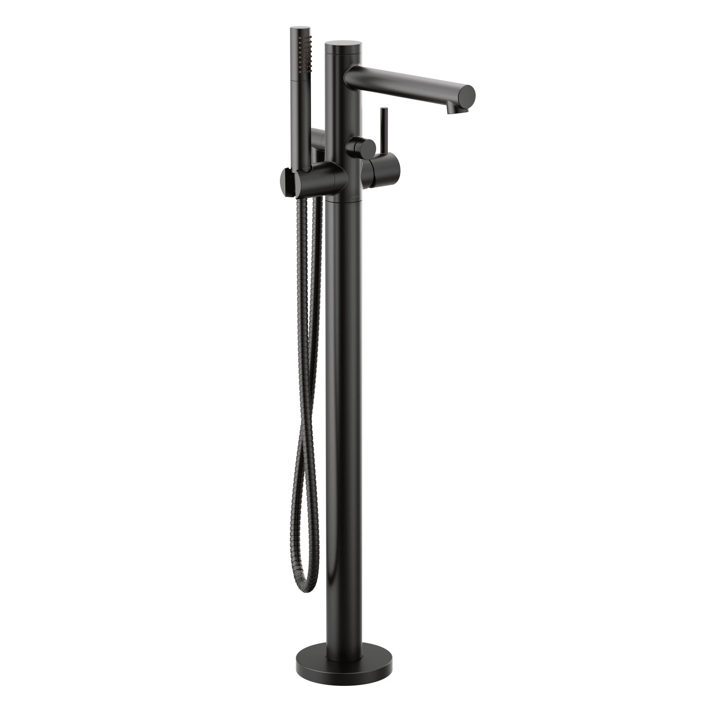 Moen ALIGN® Matte Black tub filler with hand shower