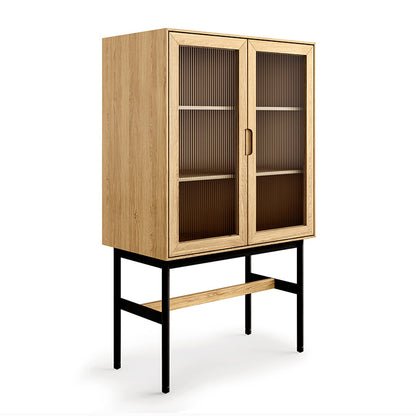 Gus* Modern MUNRO White Oak vitrine