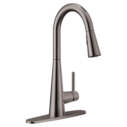 Moen 7864EVBLS | black stainless SLEEK smart kitchen faucet