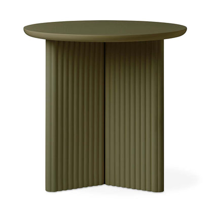 Gus* Modern ODEON olive end table