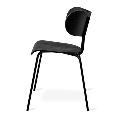 Gus* Modern BANTAM Black Ash dining chair