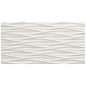 3D WALL DESIGN Wind White 16 x 32 matte wall tile