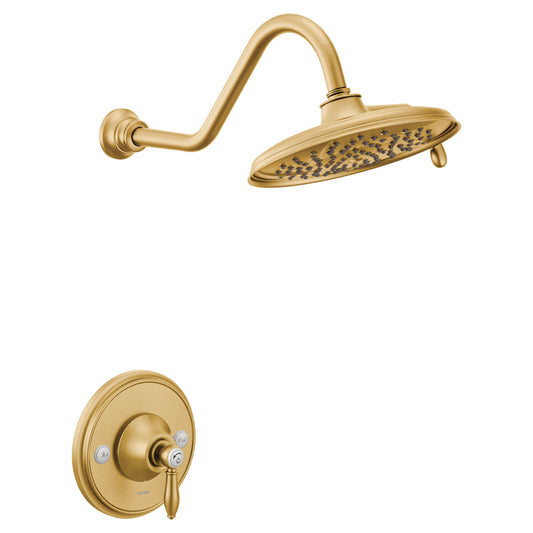 Moen WEYMOUTH® Brushed Gold Posi-Temp shower faucet - S1311