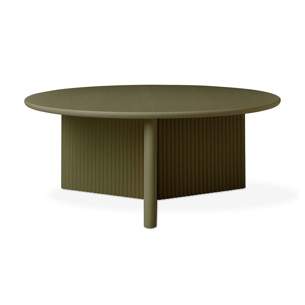 Gus* Modern ODEON Olive coffee table