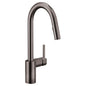 Moen ALIGN® Black Stainless smart kitchen faucet