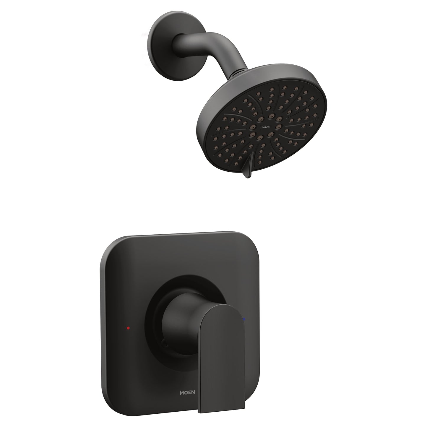 Moen T2472BL | black Genta LX shower faucet - Posi-Temp / 6512