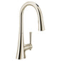 Moen 9126EVNL | polished nickel KURV smart kitchen faucet