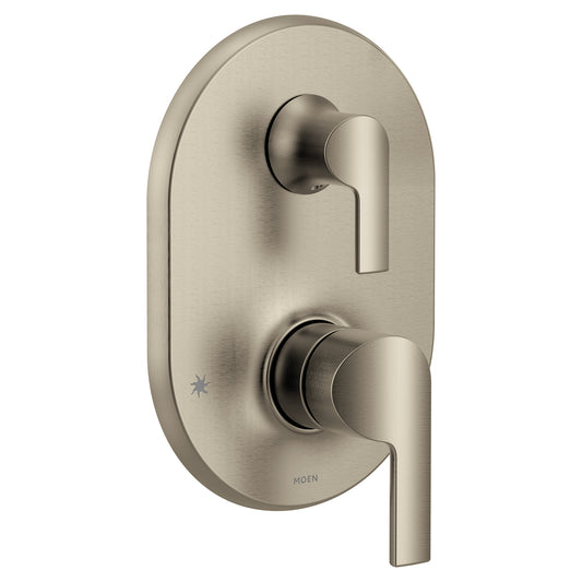 Moen UTS2611BN | brushed nickel Doux M-Core 3-Series integrated transfer valve trim