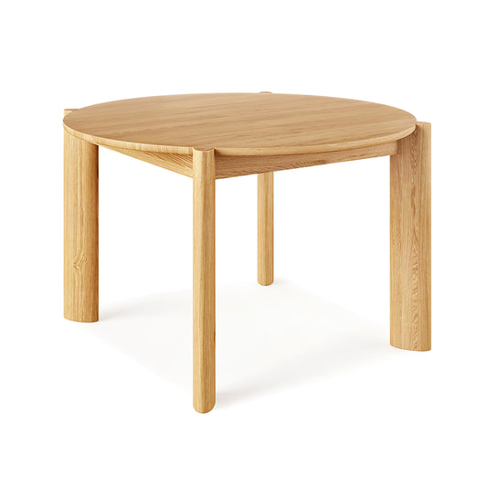 Gus* Modern BANCROFT White Oak round dining table